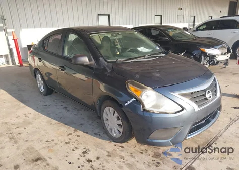 2015 Nissan Versa 1.6 S+ z USA, uszkodzony, nr VIN 3N1CN7AP8FL832039